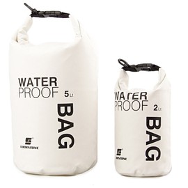 Uncle Paul Boat Dry Bags - Green 2L Waterproof Bag For Drifting Boating Kayaking Fishing Rafting Swimming Camping Canoeing Surfing 2 Litres
