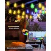 litogo 120FT Color Changing Outdoor String Lights with Remote -
