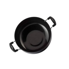 Satre Online and Marketing Hindalco Aluminium Induction Base Kadhai,Induction Cookware Pan - Black (13)