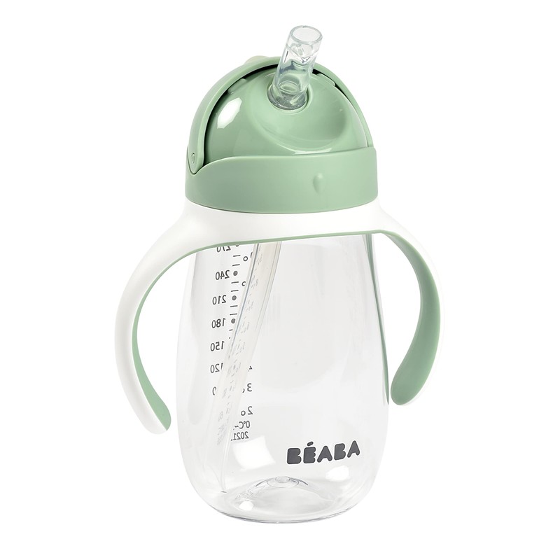 Beaba Vaso para Sorber con Pajita, Sabio