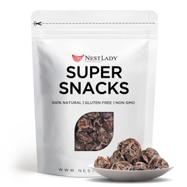 NESTLADY Sweet and Sour Dried Plums 60g (2.1oz) - 100% Natural Preserved Fruit, No Additives, Healthy Snacks for Adults & Kids, Resealable Bag, Vegan, Gluten-Free, Non-GMO