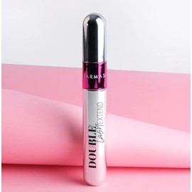 Farmasi Mascarilla de doble capa Máscara de Extensión Pestañas Double Lash 0.4 fl oz (Negro)