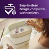 Philips Avent Soothie Chupetes ortodónticos para bebés, chupetes 100% silicona,