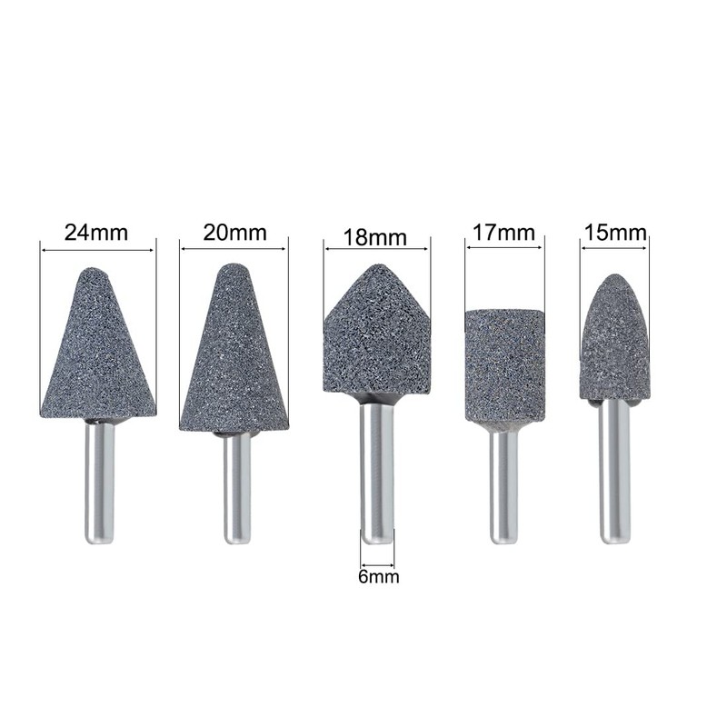 sourcing map Abrasive Stone Points Set Grinding Wheel Polishing Head