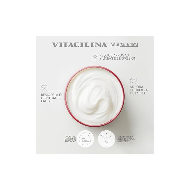 Vitacilina Crema Facial Antiarrugas 100g