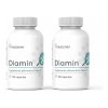 2 Pack Diamin Suplemento Alimenticio Regula Azúcar 100 Caps
