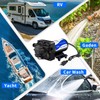FlowFluid 110V AC Water Pressure Booster Pump for RV,70PSI 5GPM
