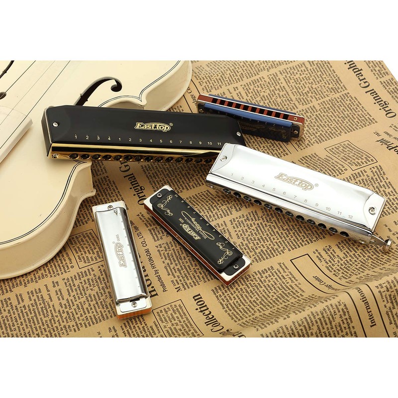 East top Harmonica, Advanced Diatonic Harmonica Key of C, 10