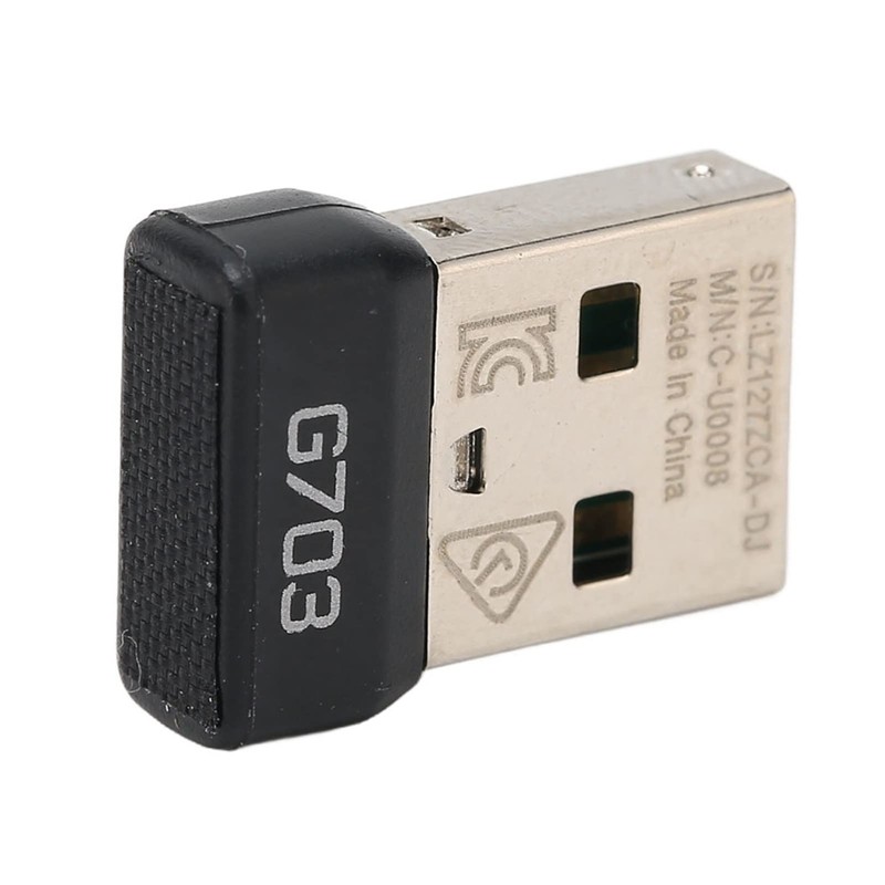 Garsent USB-Bluetooth-Adapter, -Bluetooth-Dongle-Empfänger für G703 Lightspeed Wireless Mouse, Keine Treiberinstallation