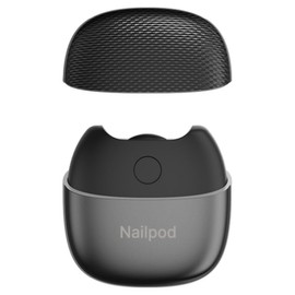 Cluba Nail Pot Electric Nail Clipper Automatic Nail Filer USB Charging Portable for Children and Adults, 1 Piece, Black / 클루바 네일팟 전동 손톱깎이 자동 손톱정리기 USB충전 휴대용 유아 성인용, 1개, 블랙