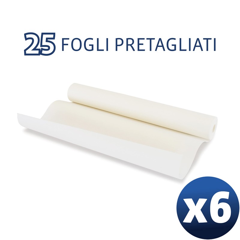 Cuki Pack of 6 Sheets of Baking Parchment Paper, Multi-Colour,