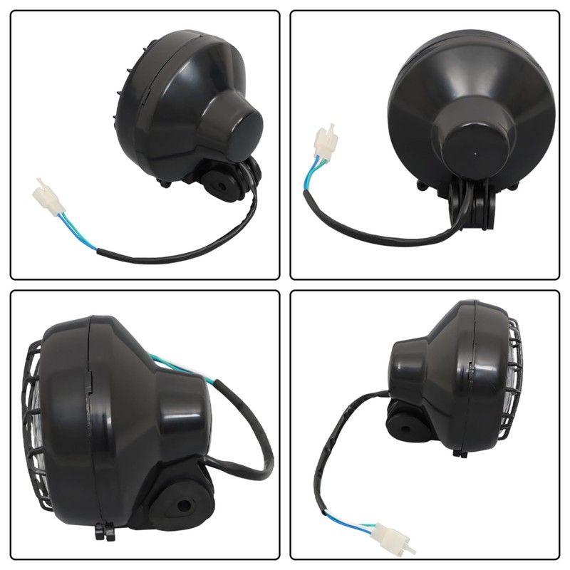 2PCS Grill Motorcycle Headlamp Replacement for Yamaha Banshee 350 YFZ350