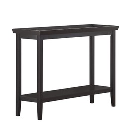 Convenience Concepts 501099BL Console Table, Black
