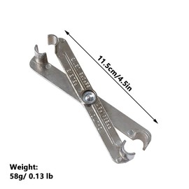 Baceyong -Scissor Fuel Line Disconnect Tool, Easy Separation Quick Disconnect Fittings for F0RD / G-M / MA -ZDA Heater Fuel A/C Line Service