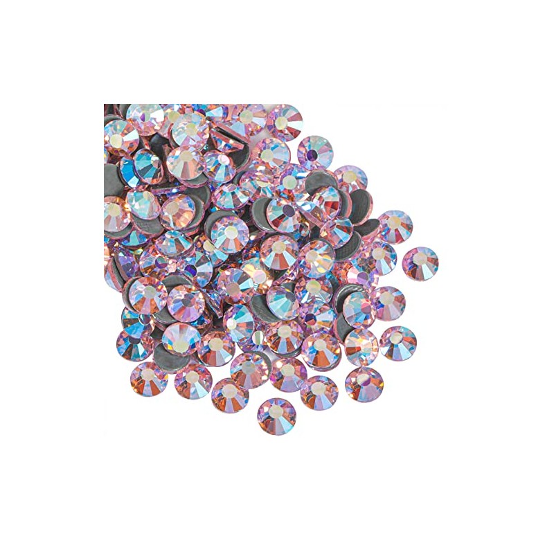 Beadsland Hotfix Rhinestones, 1440pcs Flatback Crystal Rhinestones for Crafts Clothes