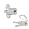 Wolfpack 3030055 – Sliding Door Lock with Push Button (Chrome, 347 x 27 mm)