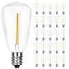 SUNSGNE 25Pack LED String Light Bulbs, ST38 Shatterproof Replacement Bulbs