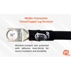 SÜA - 300 Amp Welding Ground Clamp Lead Assembly -