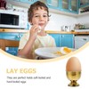6 Pieces Egg Stand, Stainless Steel Egg Cup, Gold Egg