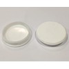 35mm Hinge Hole Cover Caps 12 Pces White Colour for