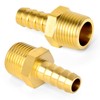 GASHER 5 Stücke Air Hose Fittings, Schlauch Barb Fittings 1/2"