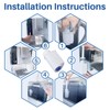 3PCS Coffee Machine Water Filter Plastic Coffee Maker Water Filter