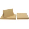 Netuno 25 x Folding Cards Kraft Cardboard 300 g +