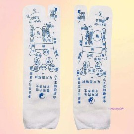 마사지 지압 봉포함 편안한 혈자리 자극 양말vwx236 [블랙여성용] Massage Acupressure Socks with Comfortable Pressure Points vwx236 [Black for Women]