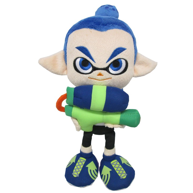Little Buddy 1468 USA Splatoon Male Inkling Plush, 10"