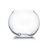 WGV Square Moon Vase, 8" x 2.5"W, 6.75" H, Clear