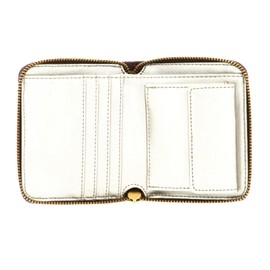 GUESS Giully SLG Small Zip Around Wallet Burgundy, burgundy, Modern