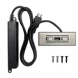 Power Recliner Kaidi 4 Button 5 Pin Switch Hand Control Controller Model KDH134D-008 Replacement with USB and Backlight