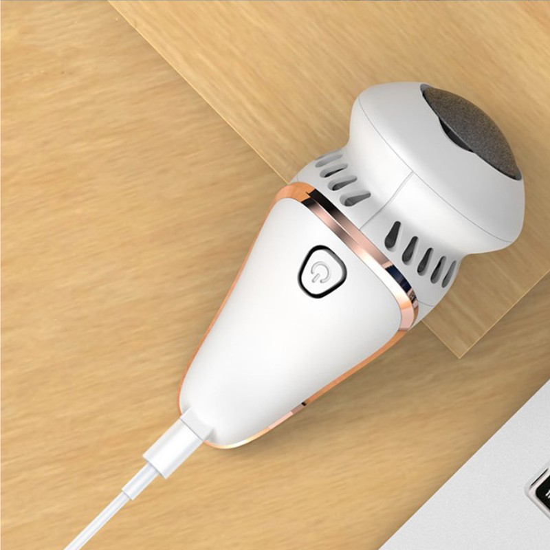 Electric Foot Grinder 2 Speed Modes USB Charge Vacuum Cleaning