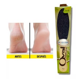 Pomania Lima Pies Lija Madera Oval Elimina Callos Piel Muerta