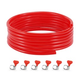 FERRODAY 20 Feet CO2 Gas Line, 5/16" ID 9/16" OD PVC Tubing Keg CO2 Hose