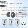 Shtuomoland Ignition Switch Lock Cylinder & Door Lock Cylinder with