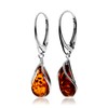 SilverAmber Jewellery UK - Genuine Cognac Baltic Amber set in