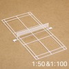 Badminton Net and Court 1:50-1:100 / Miniature Diorama IA123 / 배드민턴 네트 및 코트 1:50-1:100 / 미니어쳐 디오라마 IA123