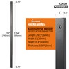 HAINA Wang AAMA-2604 Standard Deck Balusters Aluminum for Deck Railing