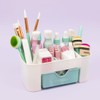 Craftelier - Desk Organizer with 5 Compartments and Drawer |