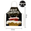 JFAN Christmas Apron Christmas Apron Santa Claus Apron Gift Cartoon,