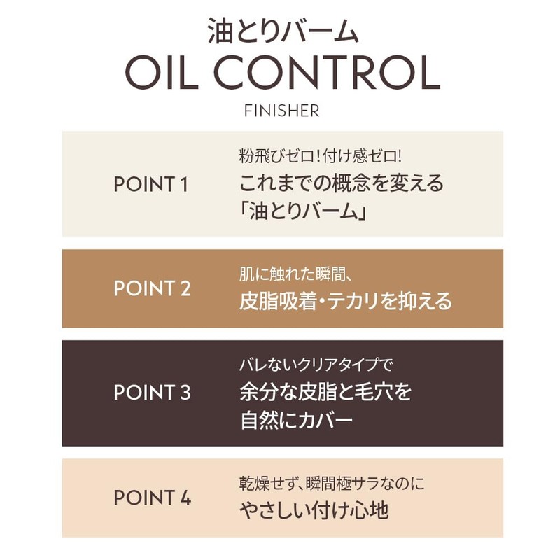 OBgE Oil Removal Balm, Oil Control Finisher, 0.2 oz (5