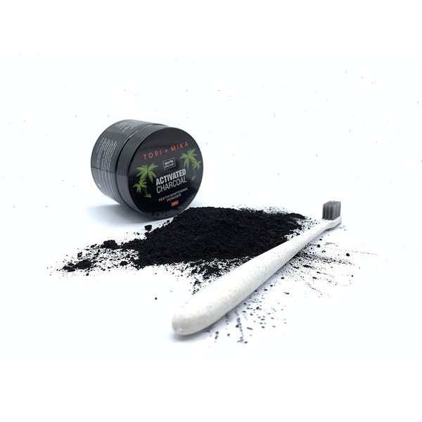Teeth Whitening Kit Charcoal Toothpaste Activated Charcoal Powder Organic Toothpaste Whitening White Teeth Whitener Bleach Carbon Fluoride Free Best Teeth Whitening Products Whitening Activated Carbon