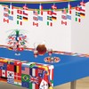 International Flag Ceiling Decor