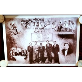 The Rat Pack mint condition poster measuring   38 x 25 1/2   inches