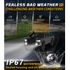 Tequison Unique 3-Mode 7000LM LED Fog Lights Kit for Tacoma