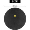 Moovul 3Pcs One-Yellow-Dot Squash Low Speed Sports Rubber Balls Professional