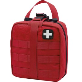 First Aid Kit Med Medical - Kit Rip-Off 180 pcs Water-Resistant Emergency Kit for Camping Hiking Home Outdoor Truck Vehicle Car Fishing Travel Biking