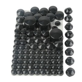 XMT-MOTO Black Bolt Topper Caps Cover Kit fits for Harley Davidson Softail Twin Cam 1984-2006