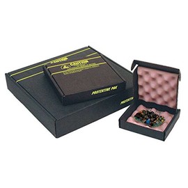 Fiberboard Circuit Board Shipper Box with Foam 9 x 9 x 1-1/2 "